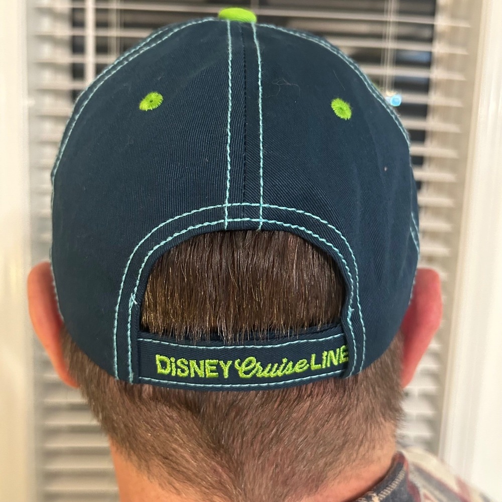 Disney Cruise Line Minnie Mouse All Aboard Navy Blue Baseball Cap Hat Adjustable - Picture 3 of 7
